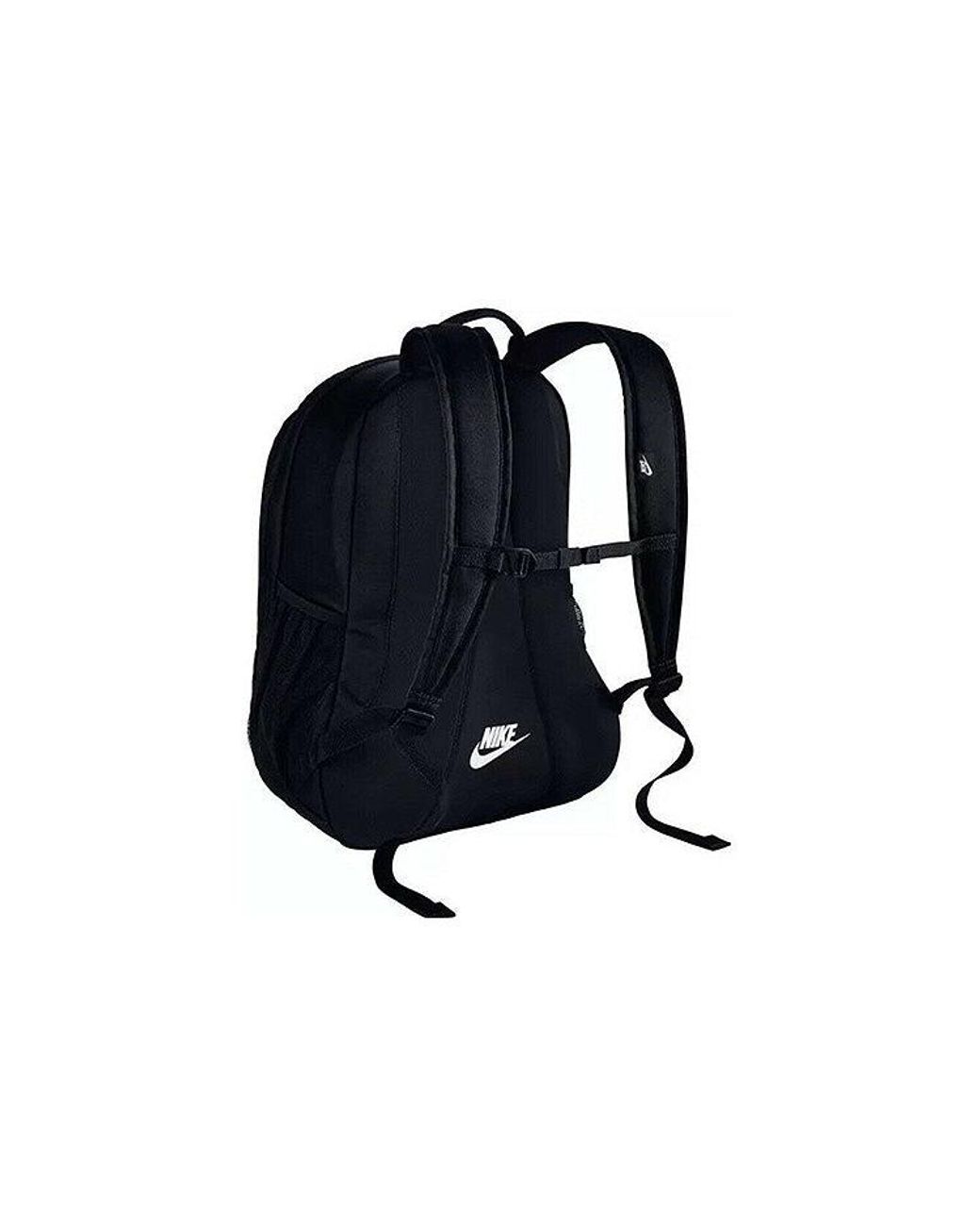 Nike Black Large Logo Printing Schoolbag Backpack