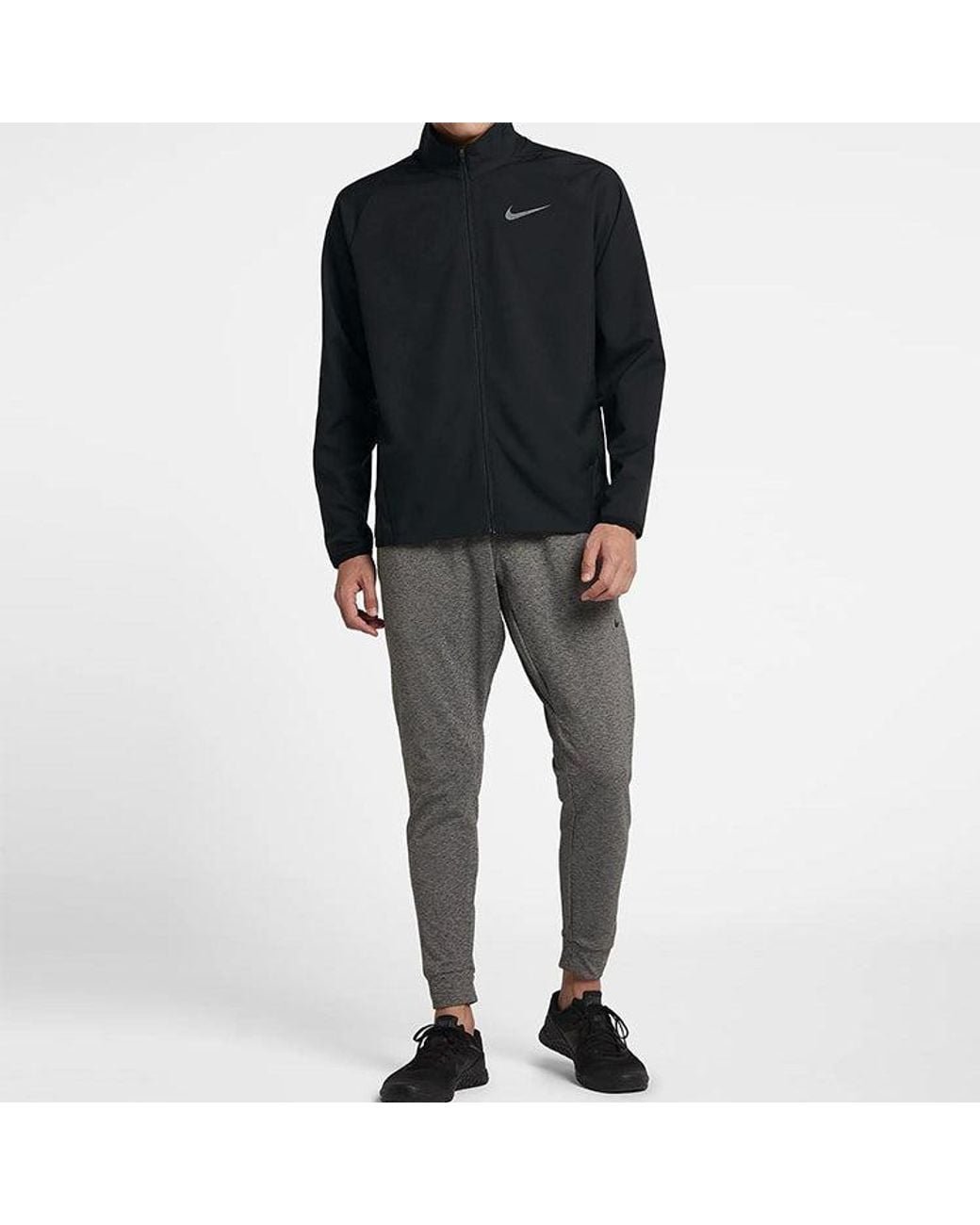 Nike Blue Dri-Fit Casual Sports Woven Training Jacket for men
