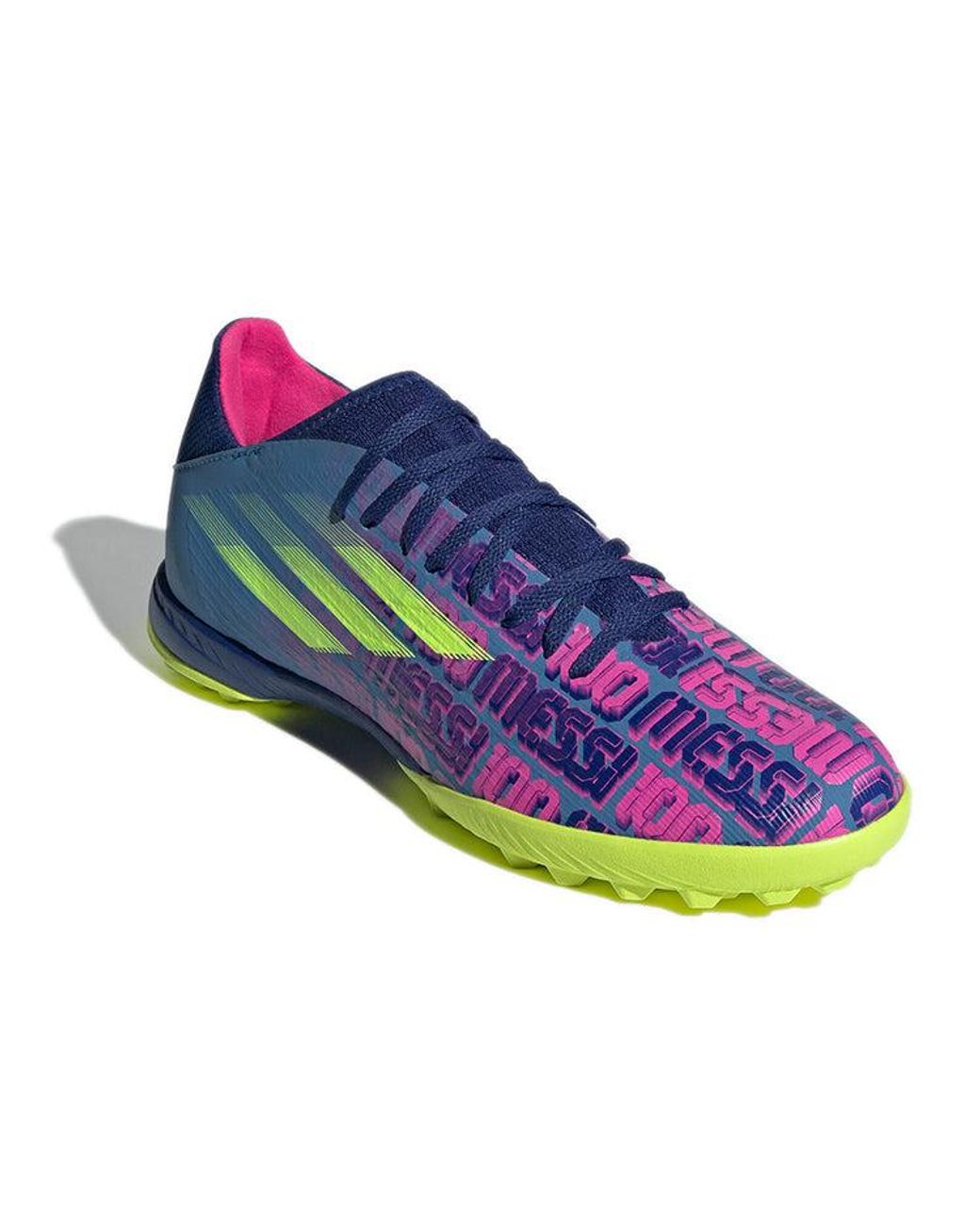 Adidas Blue X Speedflow Messi.3 Tf 'Numbersup' for men