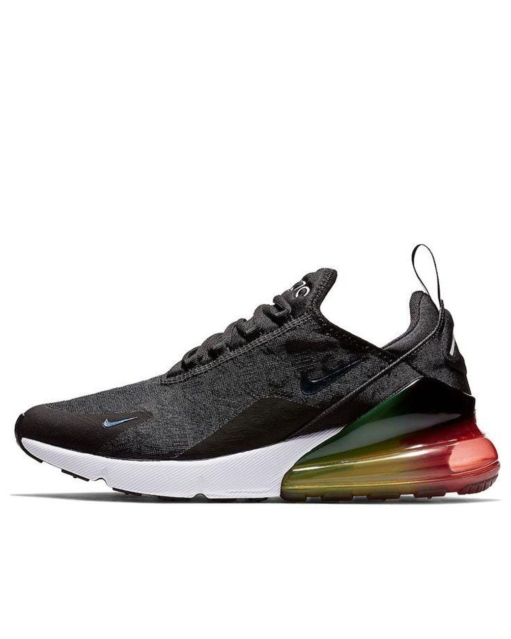 Nike Air Max 270 Se 'rainbow Heel' in Black for Men | Lyst