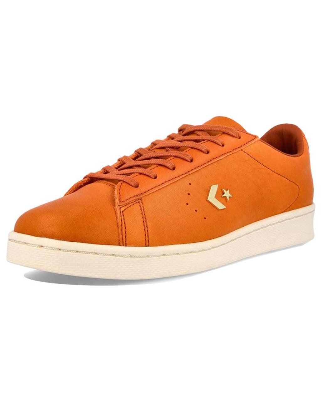 Converse Orange Horween Leather Co. X Pro Leather Low 'Potters Clay' for men