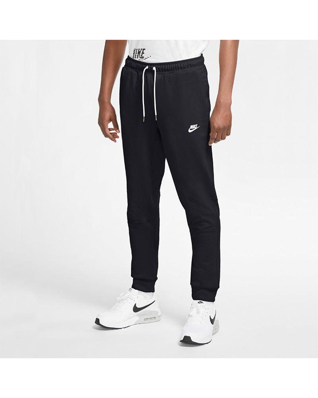 Nike Black Sportswear Modern Joggers Knit Casual Running Pants for men