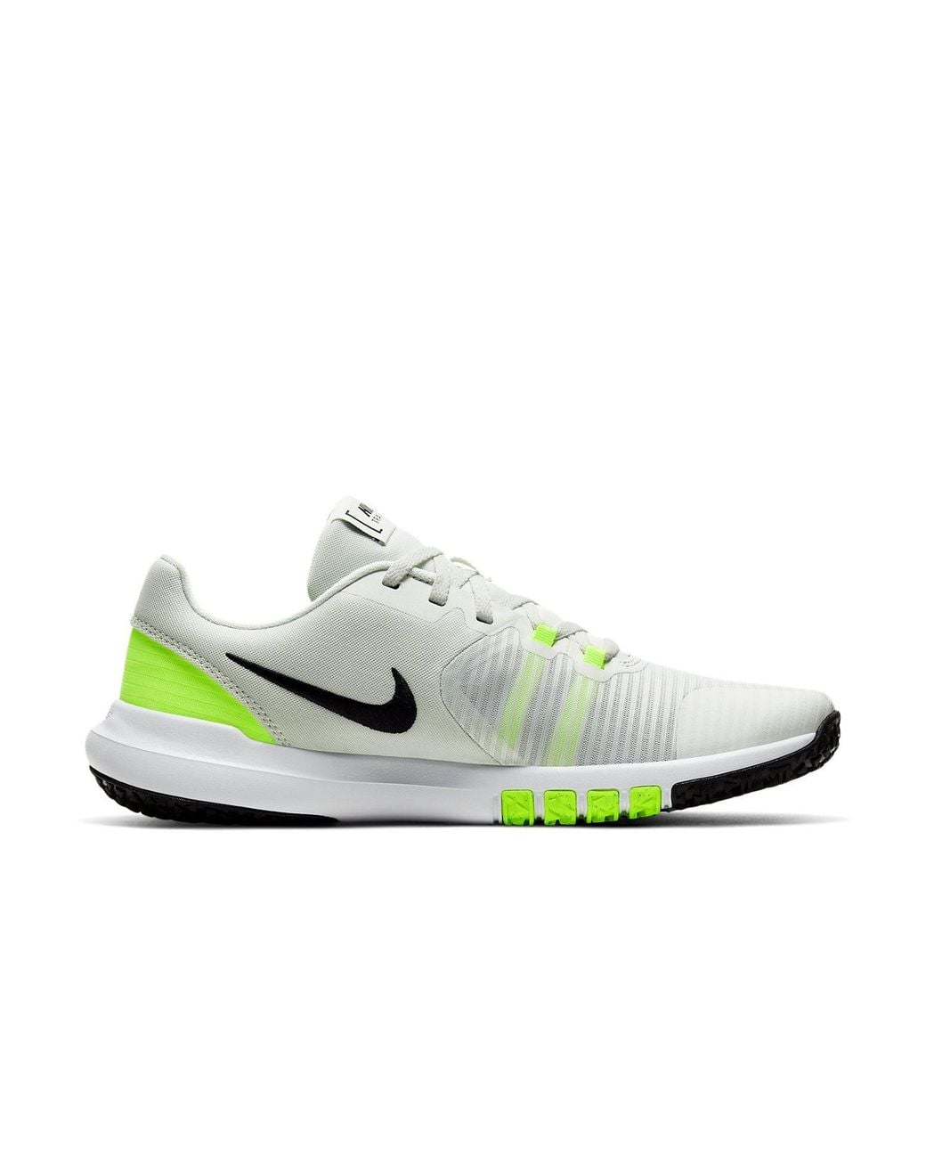 Nike White Flex Control 4 'Spruce Aura Volt' for men