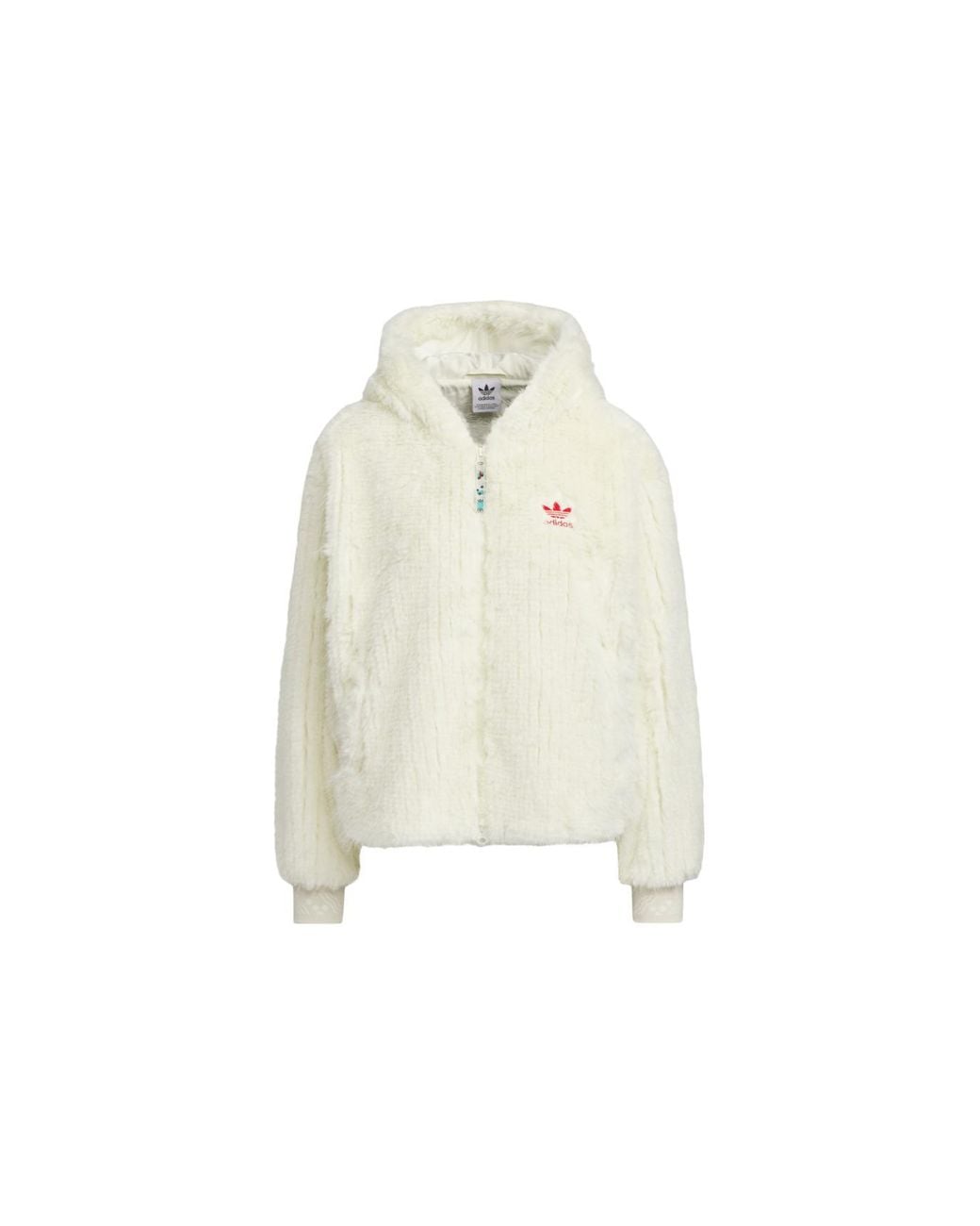 Adidas White (Wmns) Originals X Feifei Ruan Cny Fur Jackets Asia Sizing
