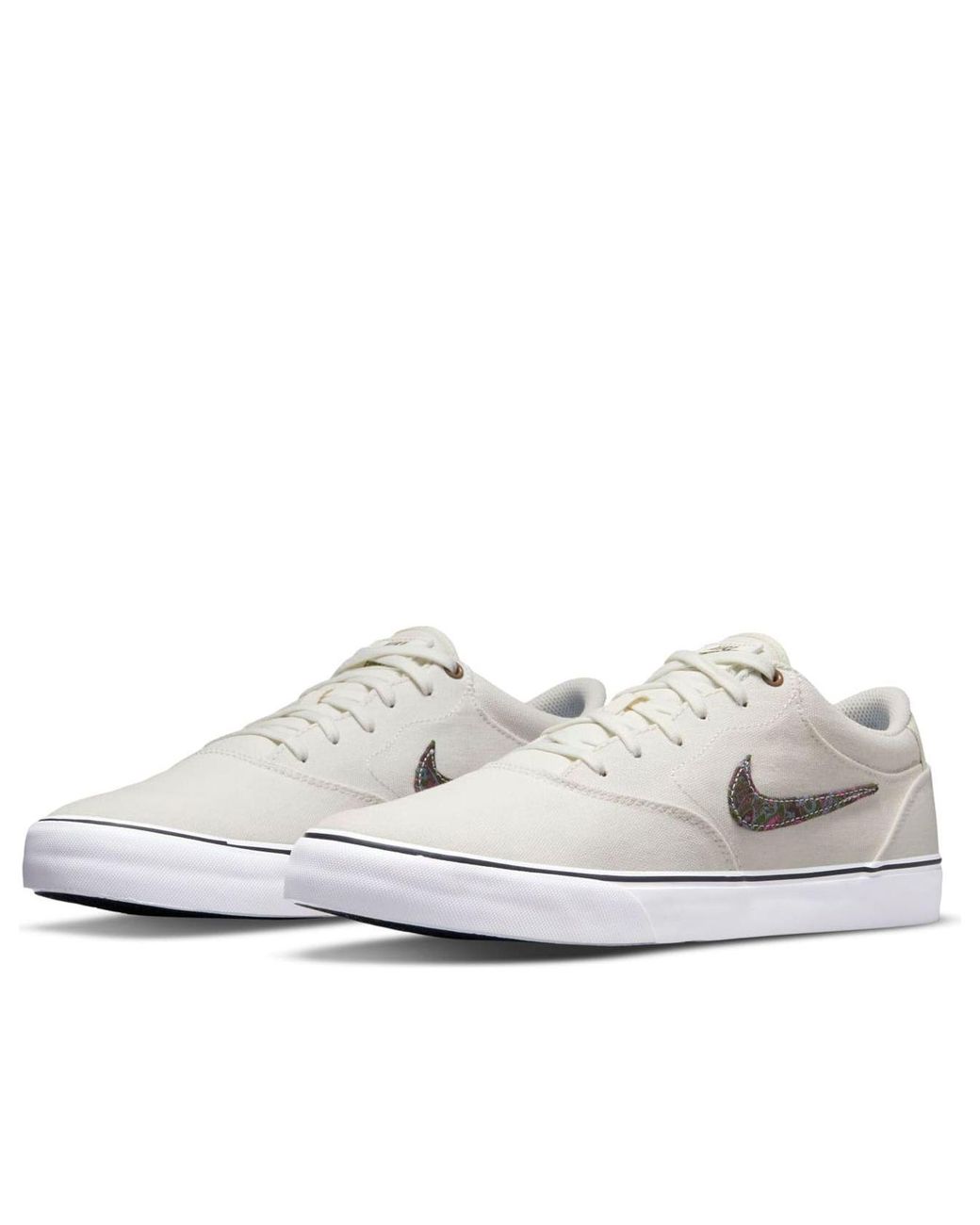 Nike White Chron 2 Canvas Premium Sb 'Sail Sangria' for men