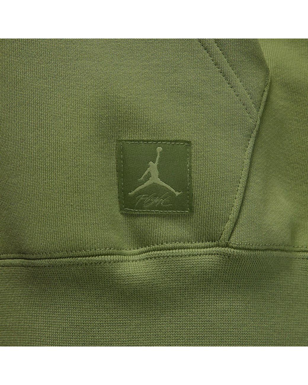 Nike Green (Wmns) Flight Fleece Pullover Hoodie 'Sky J Light'