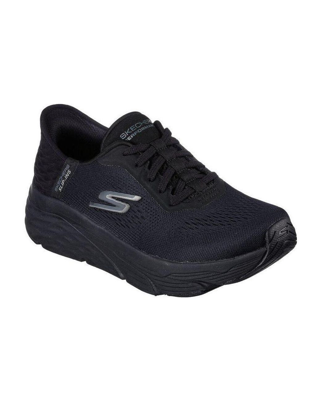 Skechers Black (Wmns) Max Cushioning Mystic Passion 'Triple'