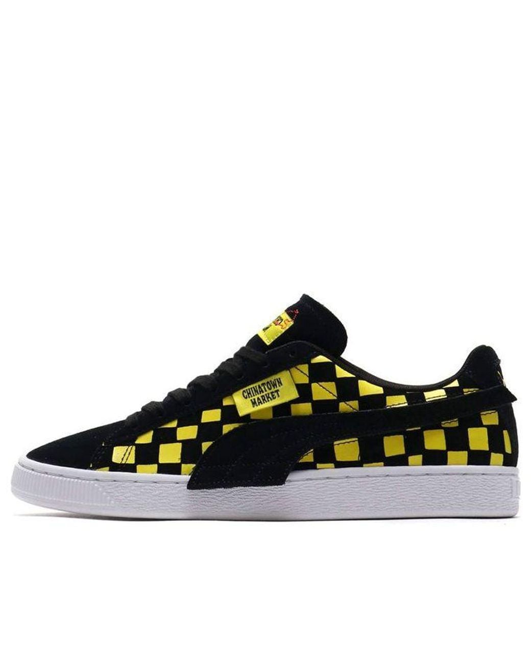 PUMA Black Chinatown Market X Ralph Sampson Low 'Checkerboard' for men