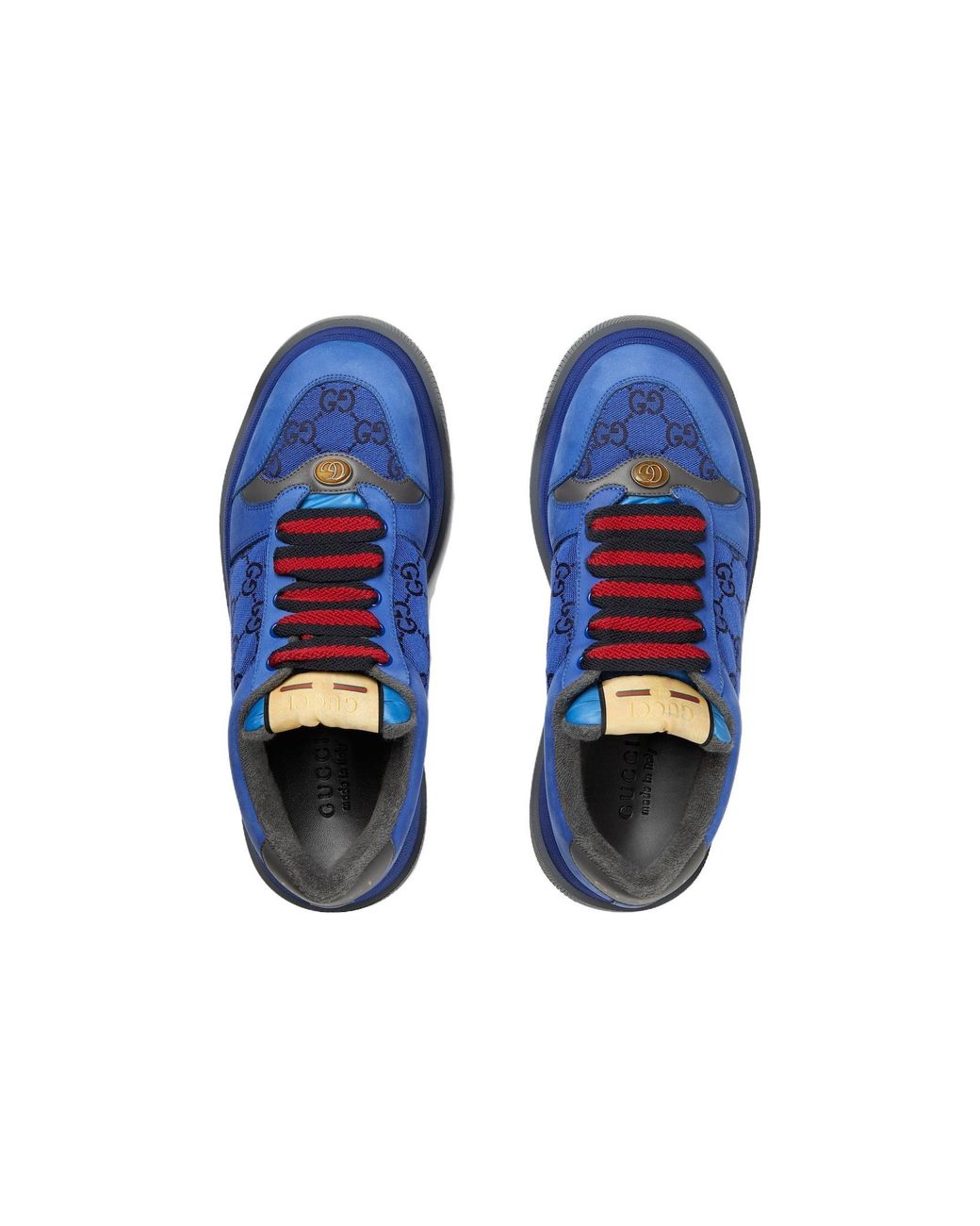Gucci Blue Screener Gg Sneakers for men