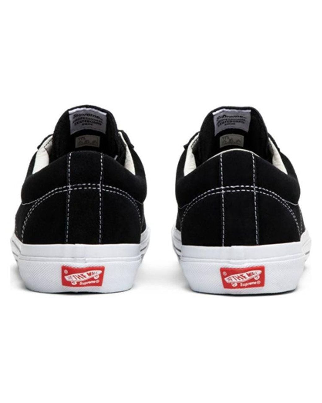 Vans Black Supreme X Sid Pro for men