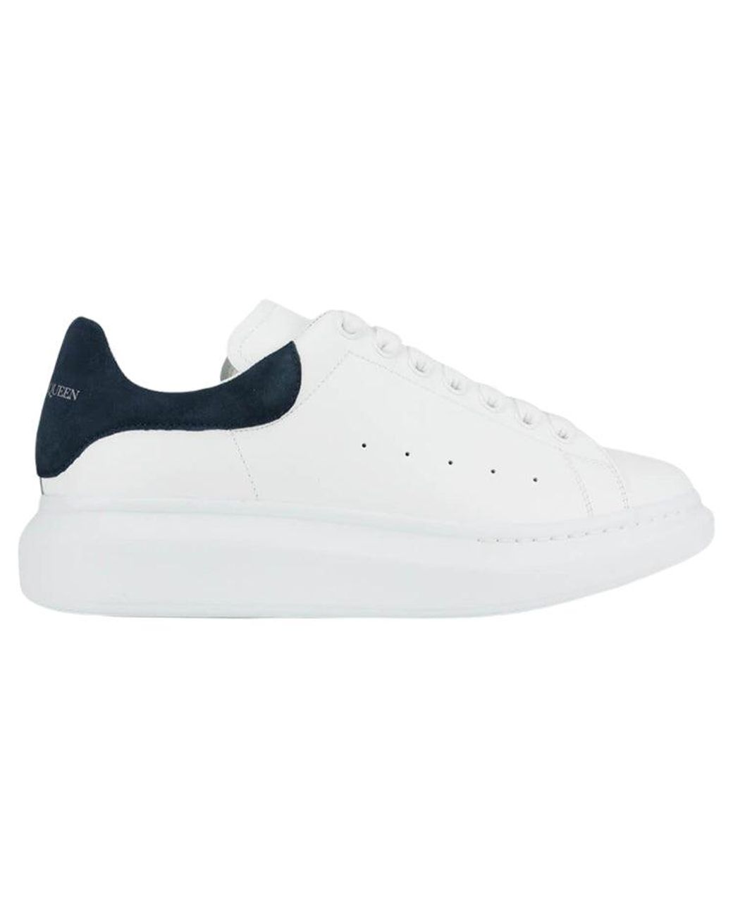 McQueen White Oversized Sneaker Midnight' for men