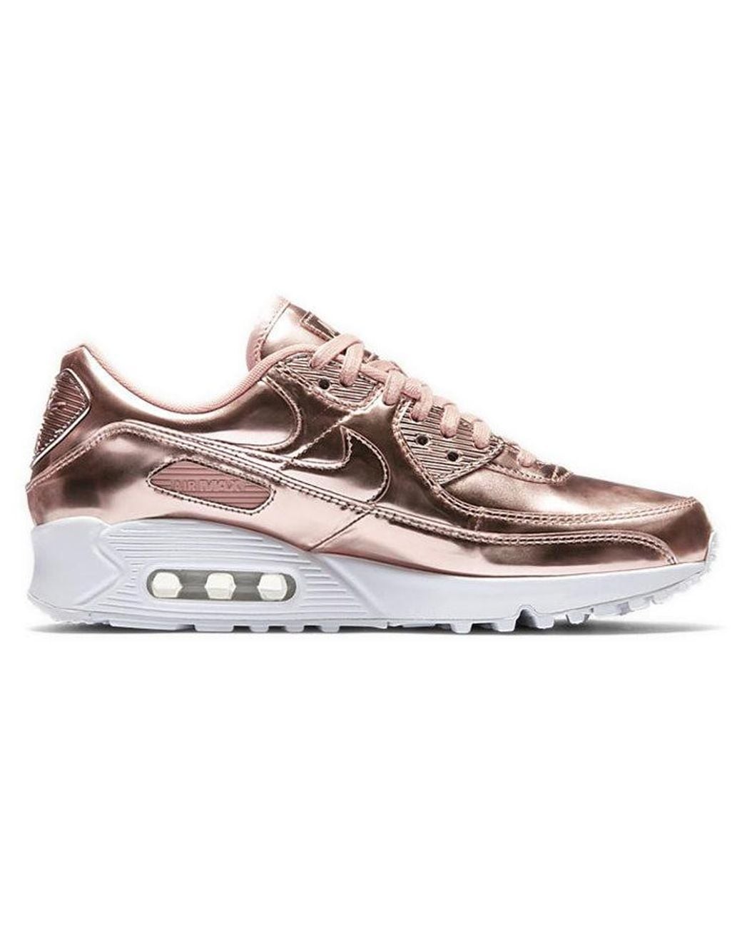 Nike Brown (Wmns) Air Max 90 'Metallic Pack