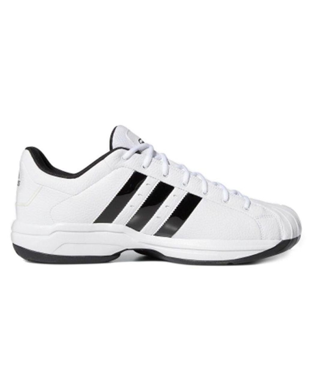 Adidas White Pro Model 2G Low for men