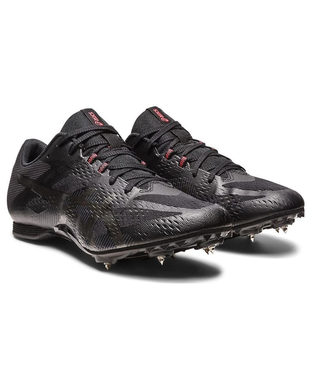 Asics Black Hyper Md 8 Gunmetal' for men