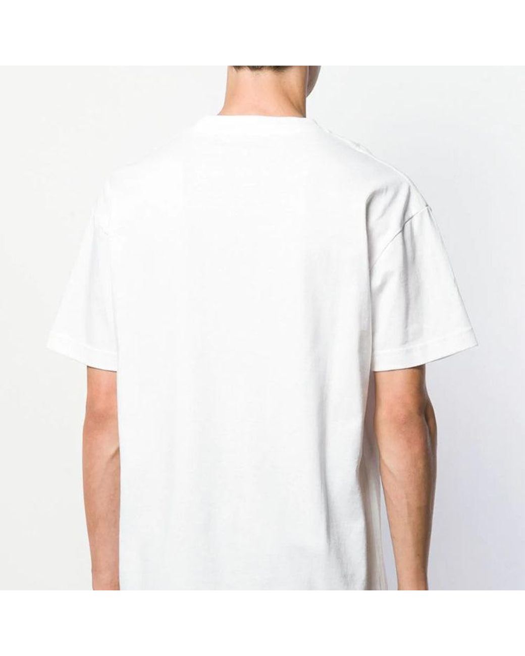 Palm Angels White Mini Kill The Bear T-Shirt for men