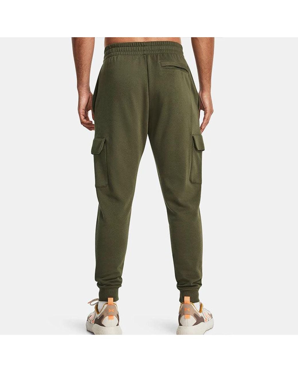 Under Armour S Rival Fleece Cargo Jogger Marine Od Green Xxl, for men