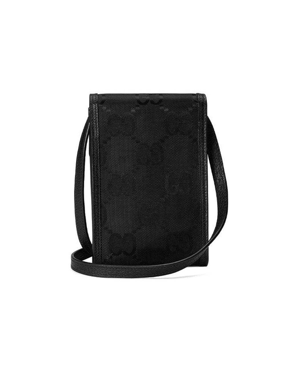 Gucci Black Off The Grid Otg Environmental Friendly Series Logo Messenger Bag for men