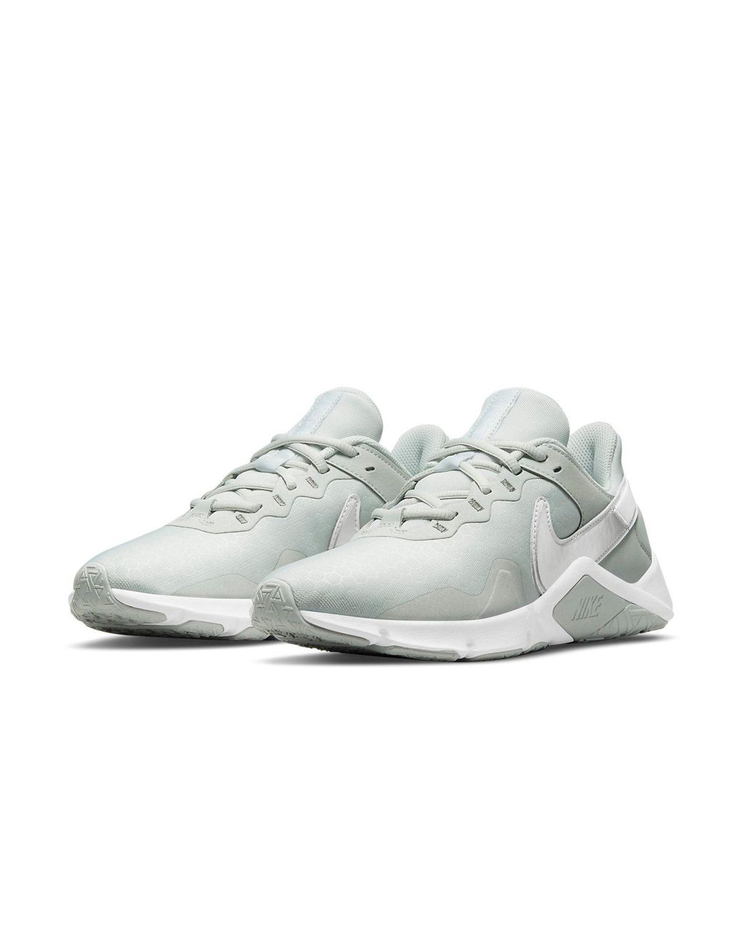 Nike White (Wmns) Legend Essential 2 'Photon Dust Metallic'