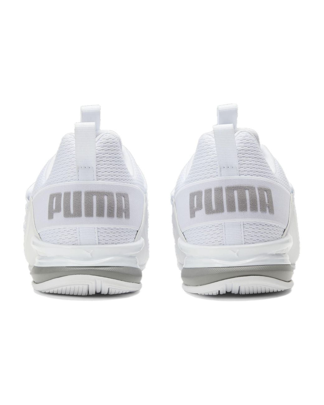 PUMA White Axelion Refresh Sneakers for men