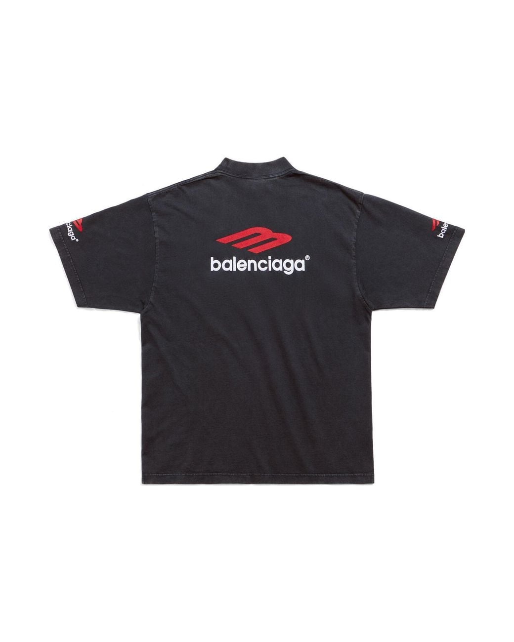 Balenciaga Black 3B Sports Icon T-Shirt for men