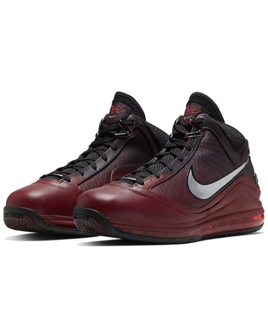 Nike Purple Air Max Lebron 7 Retro Qs 'Christmas' 2019 for men