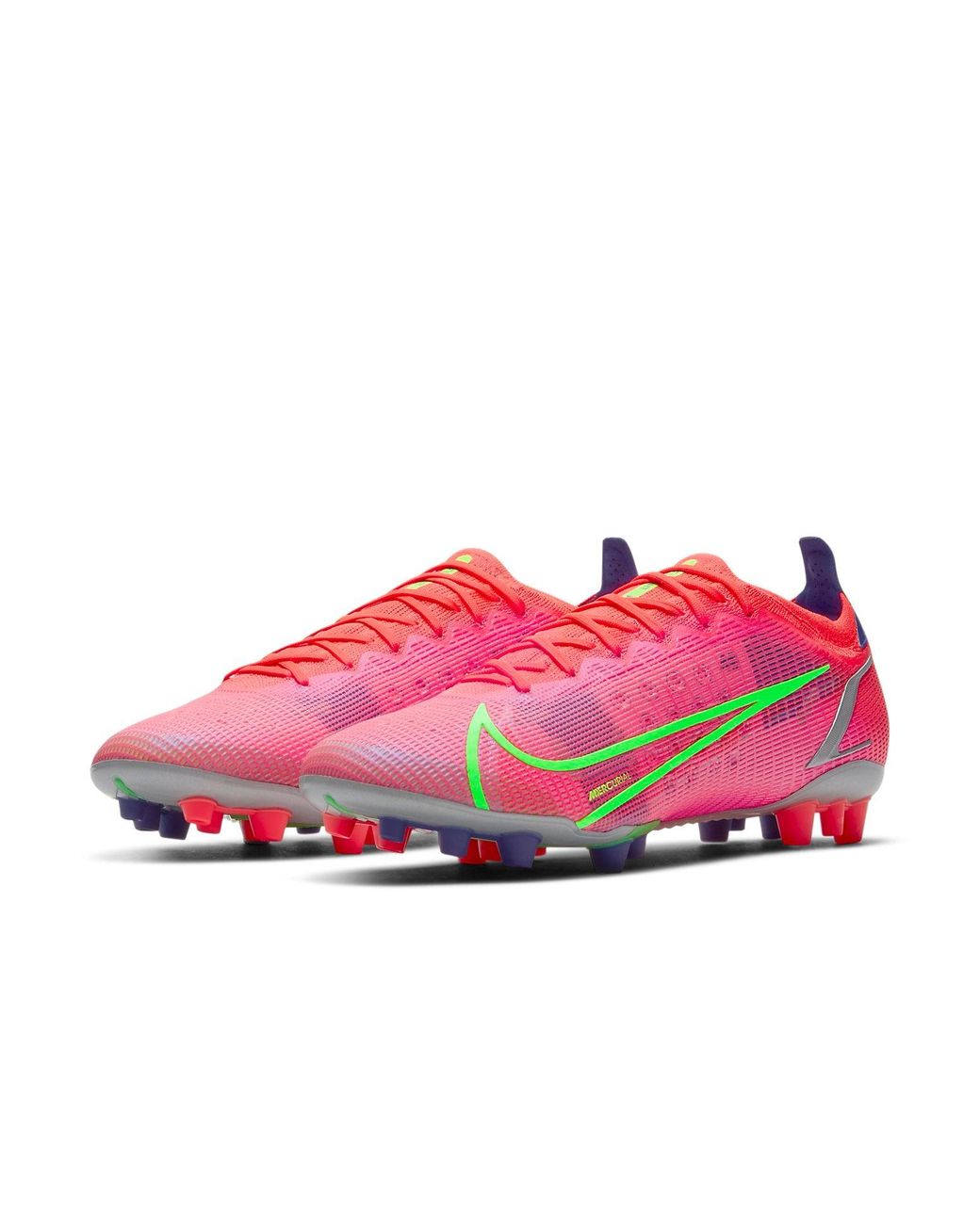 Nike Pink Mercurial Vapor 14 Elite Ag Artificial Grass Rose for men