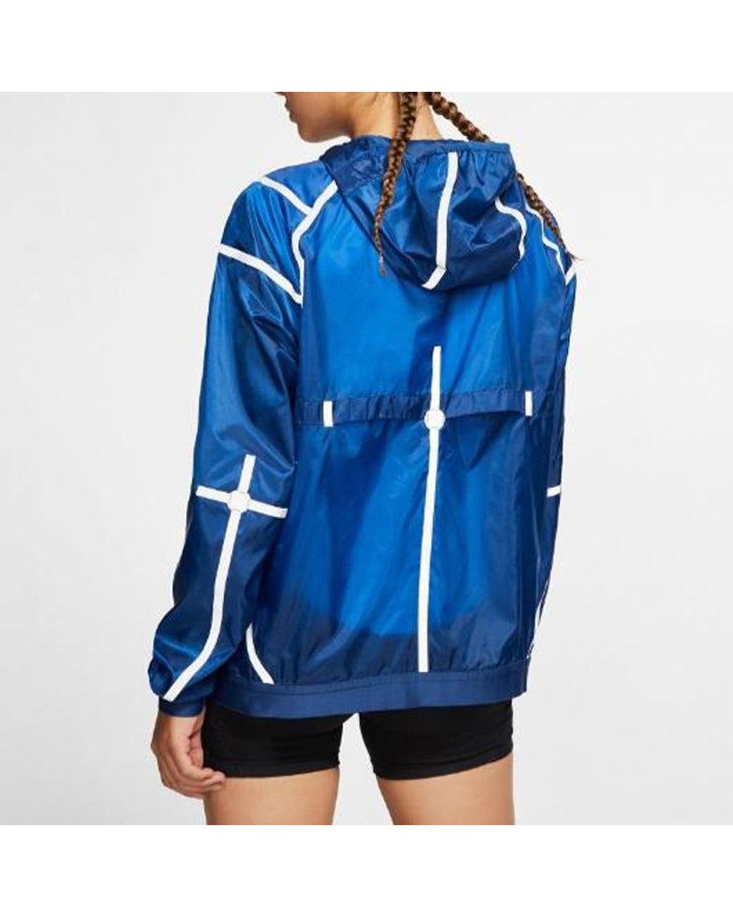 Nike Blue (Wmns) As W Nk City Rdy Jkt Jacket Hd Coastal