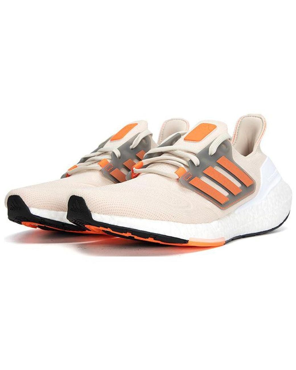 Adidas White Ultraboost 22 'Aluminium Impact' for men