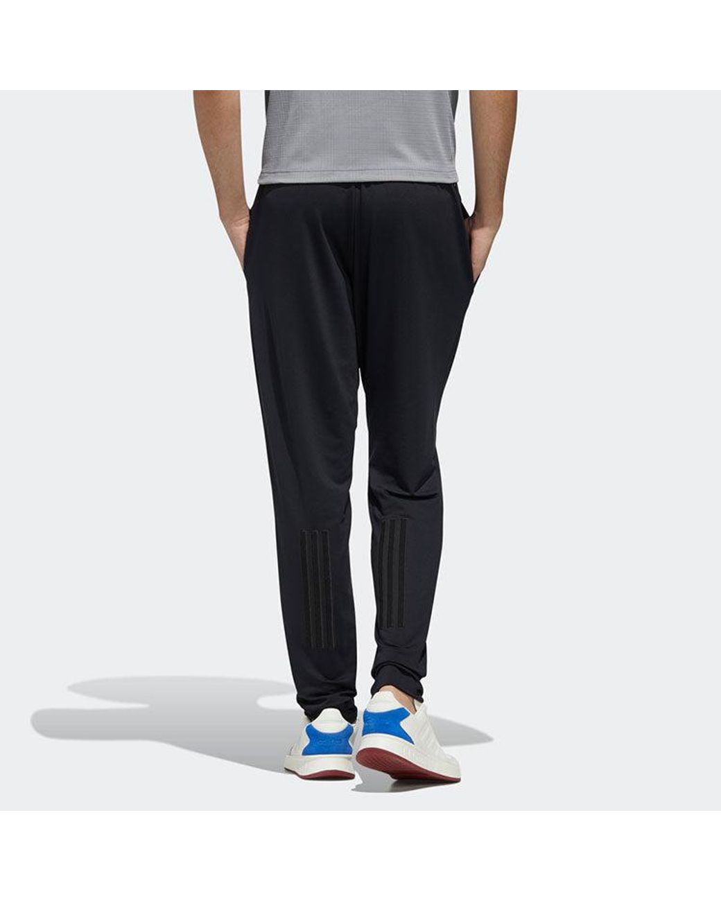 Adidas Blue M Fac Pant2 Side Pocket Casual Sports Long Pants for men