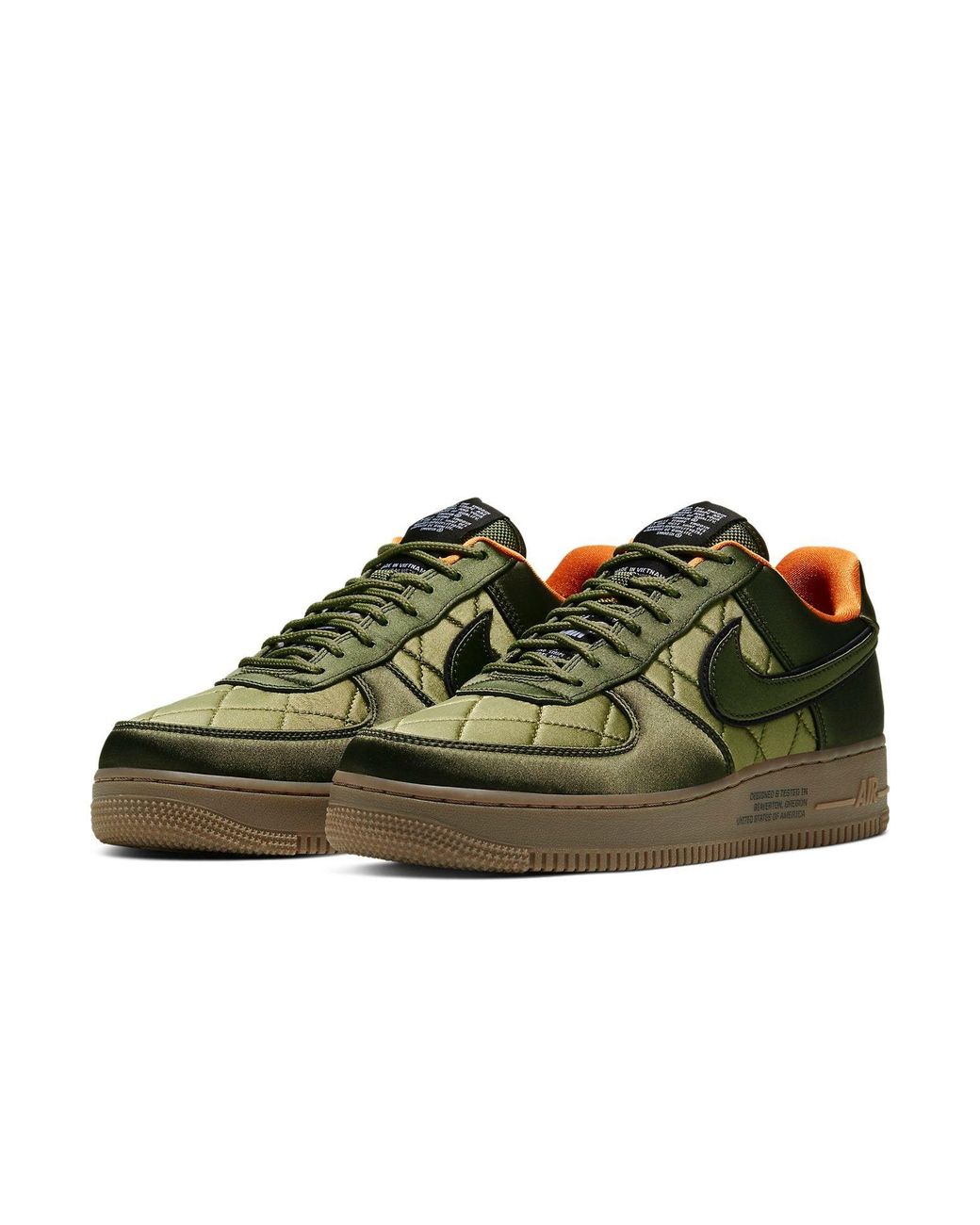 Nike Green Air Force 1 Low Flight Jacket' for men