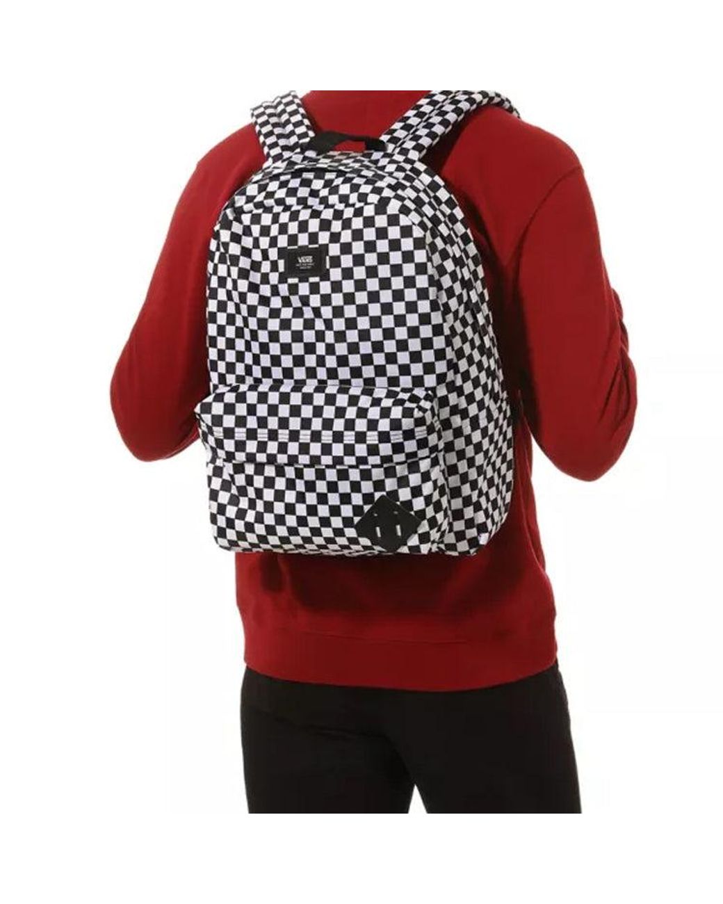 Vans Black Old Skool Iii Backpack Checkerboard' for men