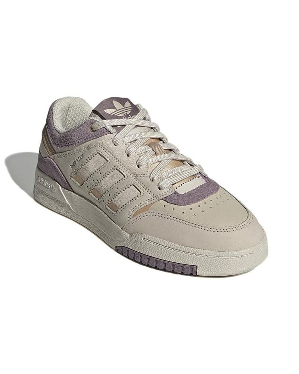 Adidas White (Wmns) Originals Drop Step Low