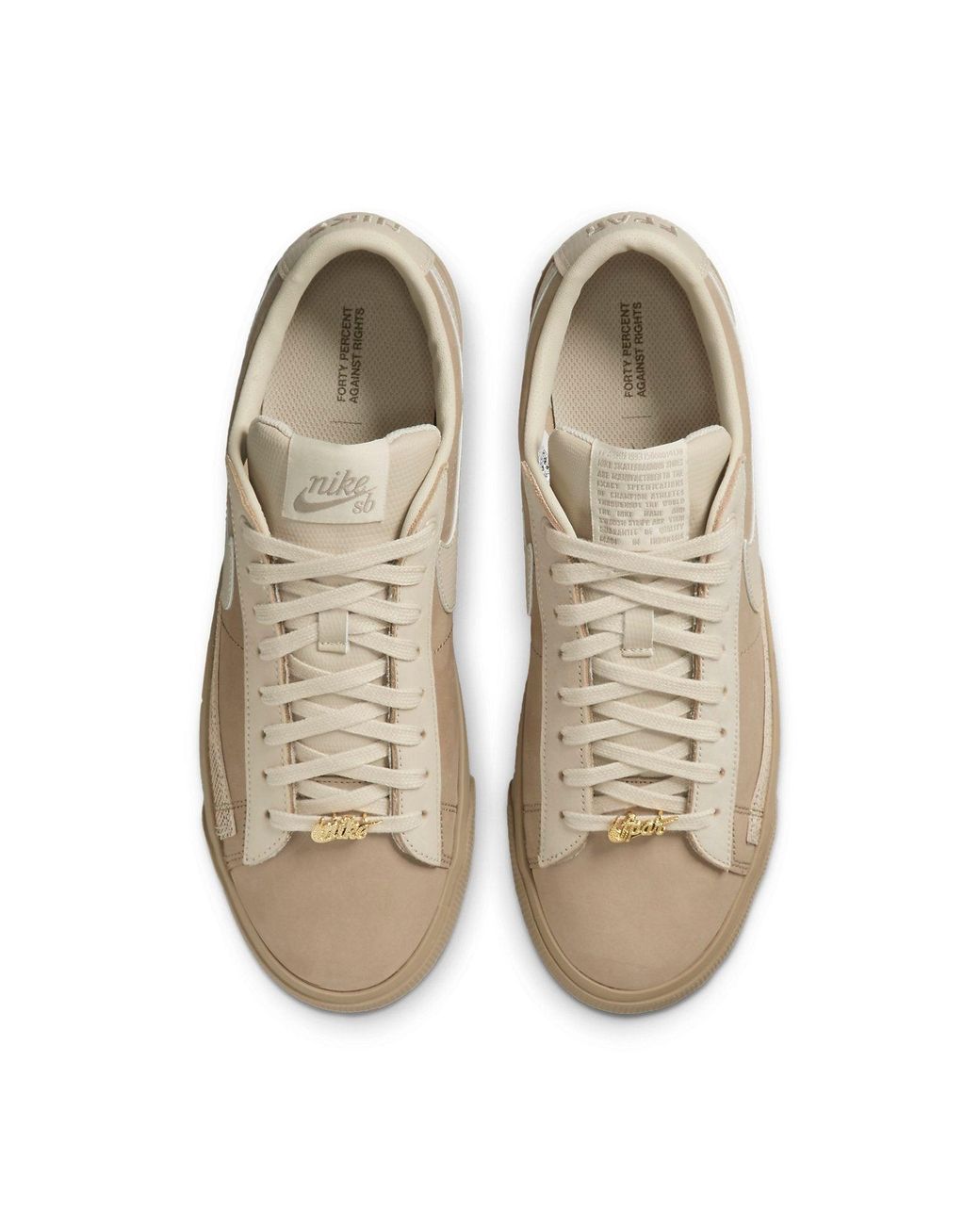 Nike Natural Forty Percent Against Rights X Blazer Low Sb for men