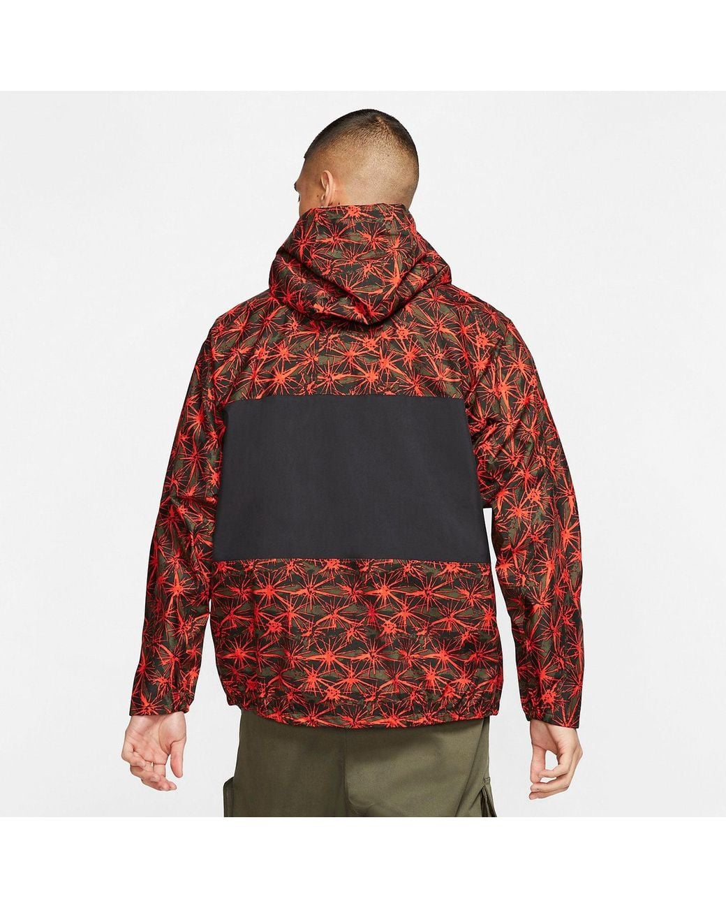 Nike Red X Acg Aop 2.5L Packable Jacket 'Rush' (Asia Sizing) Ck2353-675 for men