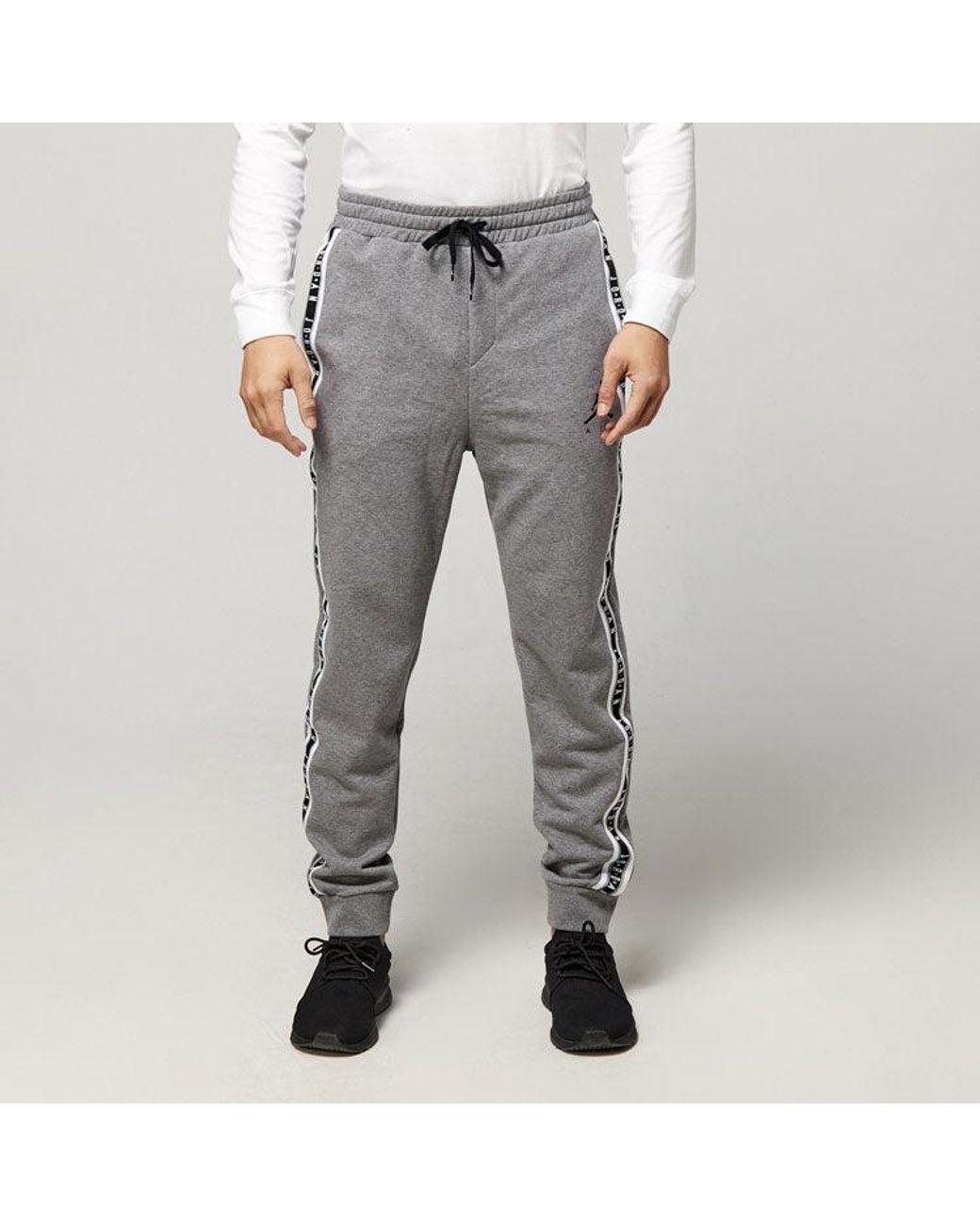 Nike Gray Jumpman Hbr Pant Casual Sports Long Pants for men