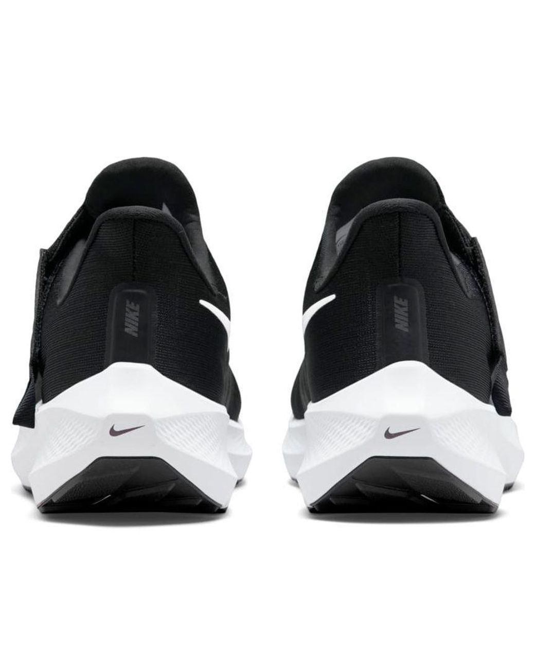 Nike Black Air Zoom Pegasus Flyease Easy On/off Road Running Shoes for men