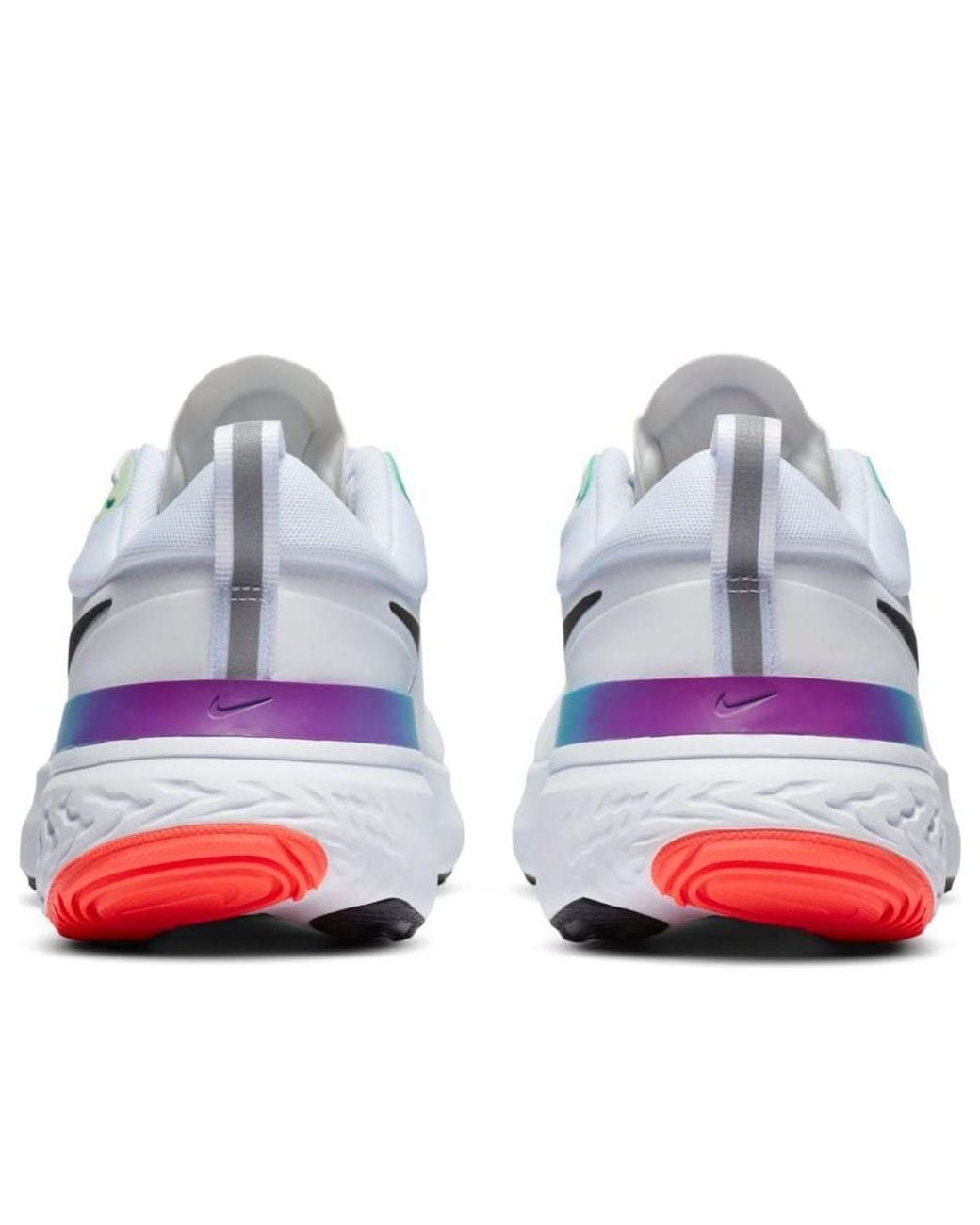 Nike White React Miler 'Ombre' for men