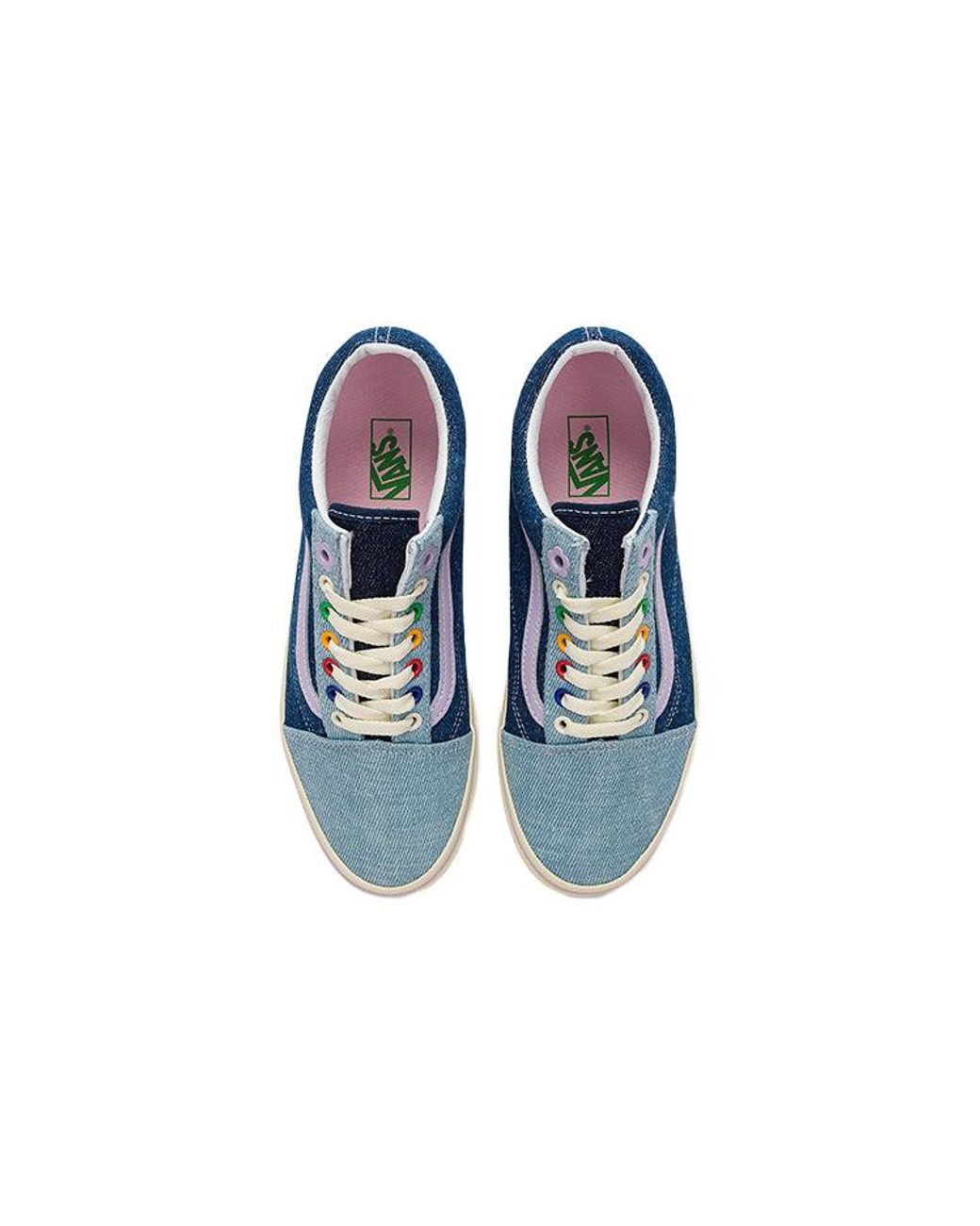 Vans Blue Emma Mulholland On Holiday X Old Skool Denim' for men