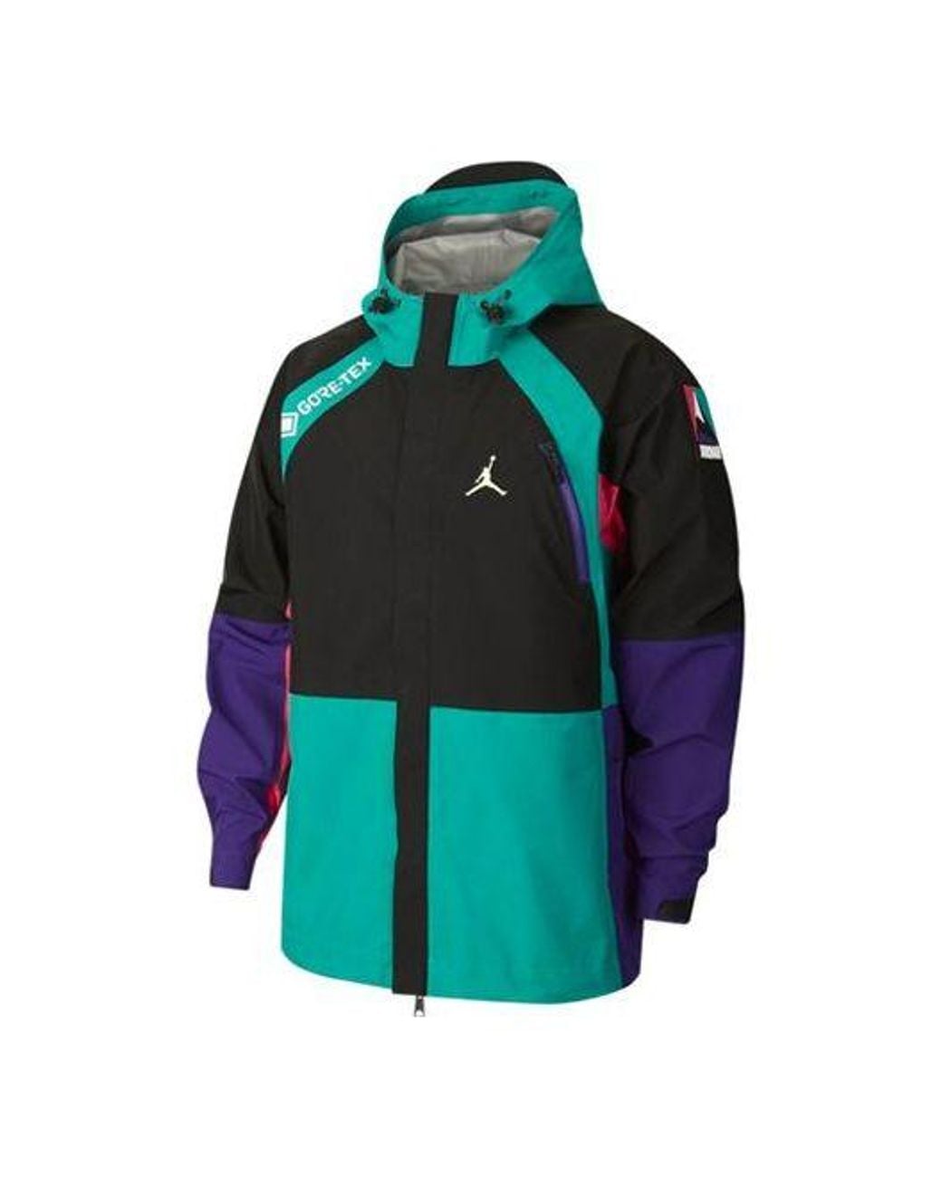 Nike Green Winter Utility Gore-Tex Casual Sports Hooded Jacket for men