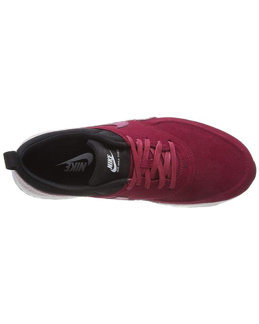 Nike Red (Wmns) Air Max Thea Prm Lth 'Noble'