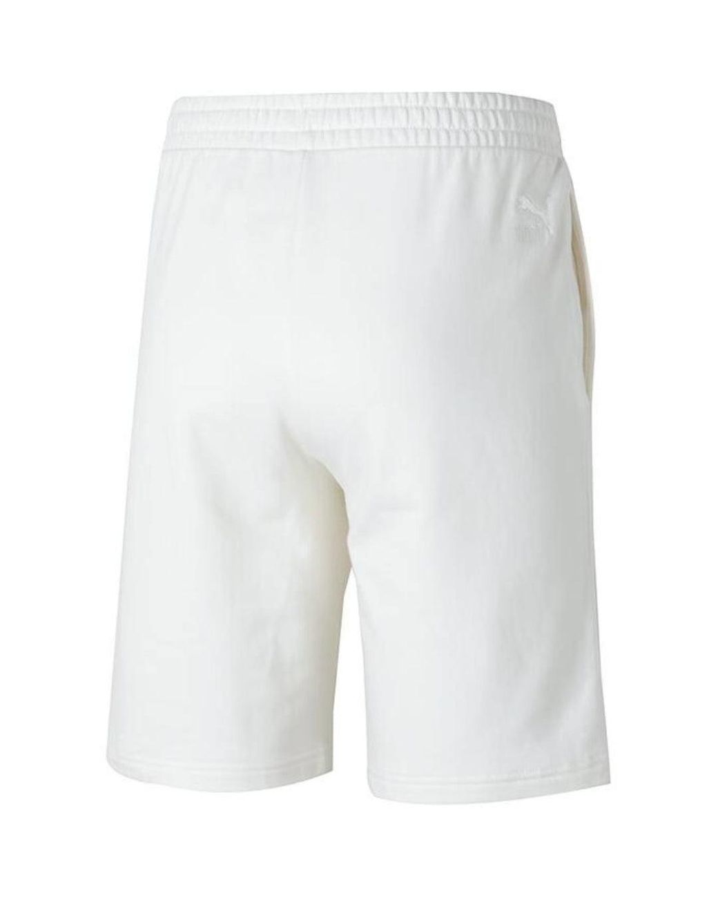 PUMA White Sport Shorts for men