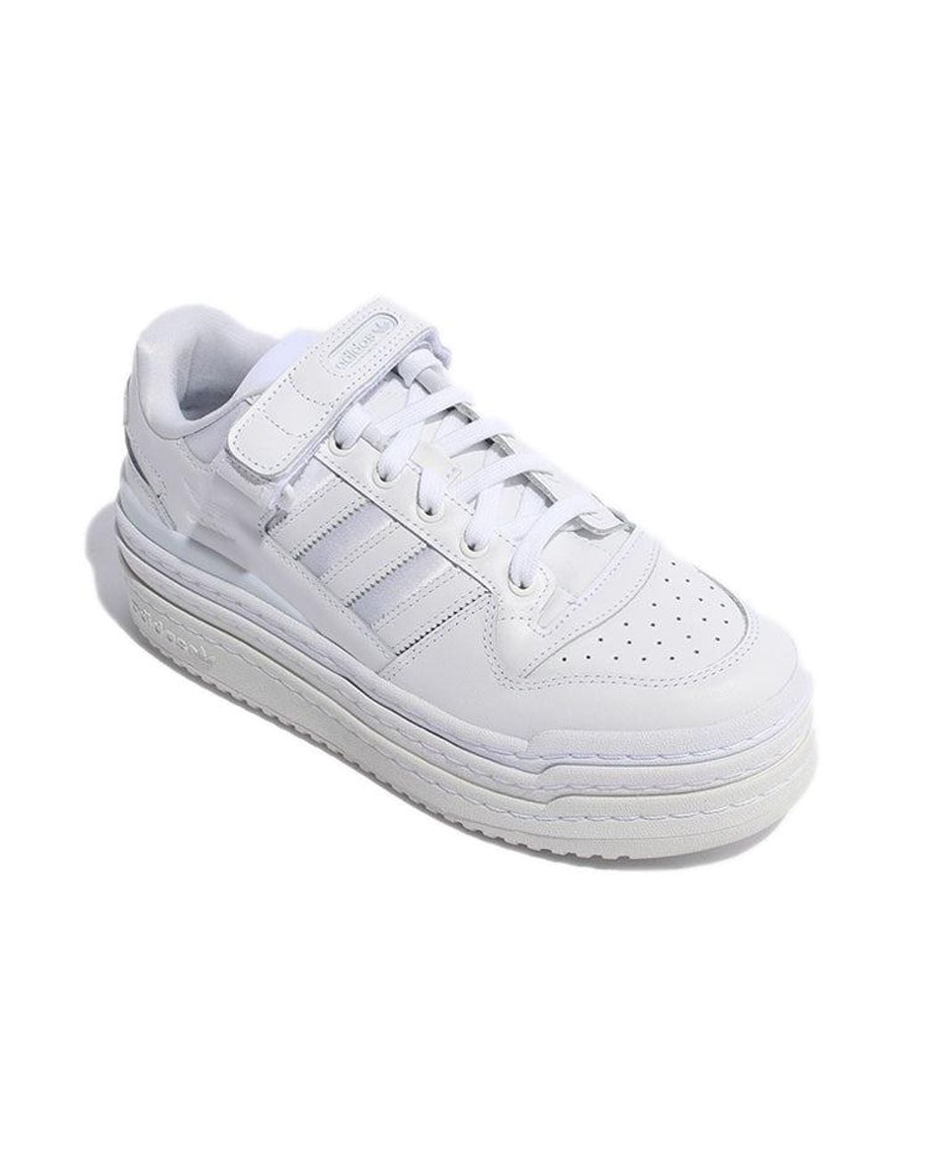 Adidas White Originals Triple Platforum Low Sneakers for men