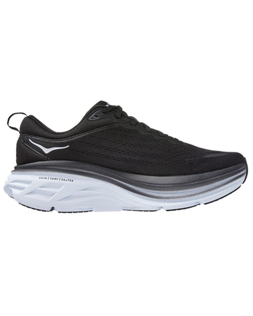Hoka One One Black Bondi 8 Sneakers