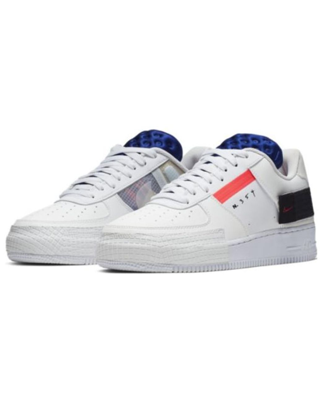 Nike Blue Air Force 1 Low Drop Type 'Summit' for men