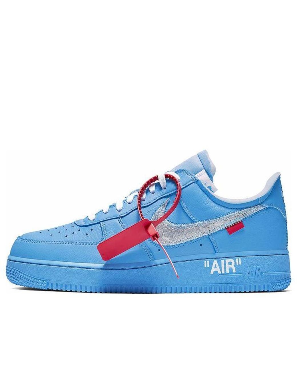 Nike Off-white X Air Force 1 Low in Blue for Men | Lyst