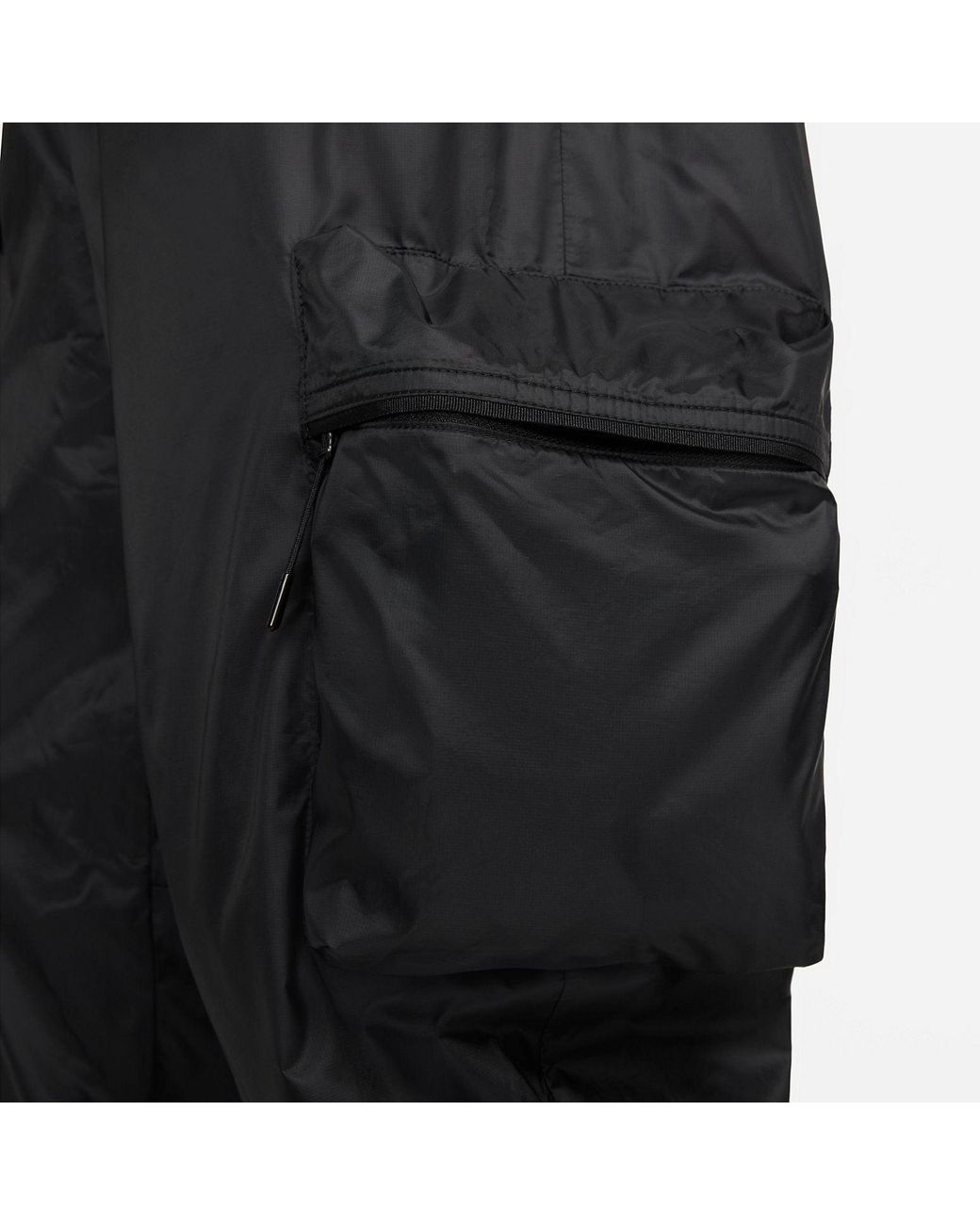 Nike Black Tech Lined Woven Pants for men