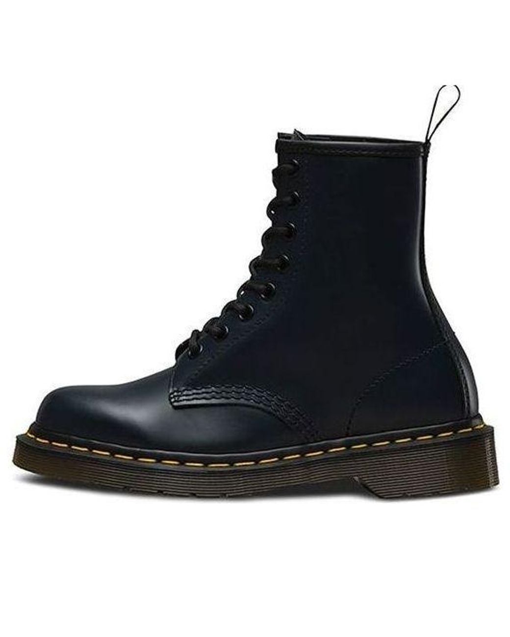 Dr. Martens Black 10 Pascal Classic 8 Martin Boots Couple Style Navy Blue for men