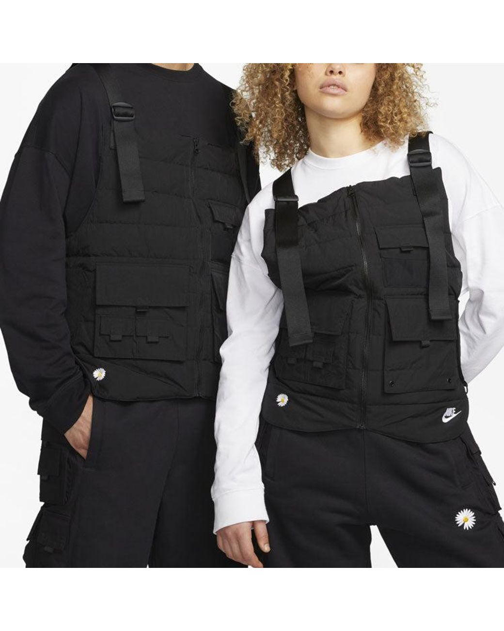 Nike Black X Peaceminusone G-Dragon 2+1 Jacket 'Asia Sizing for men