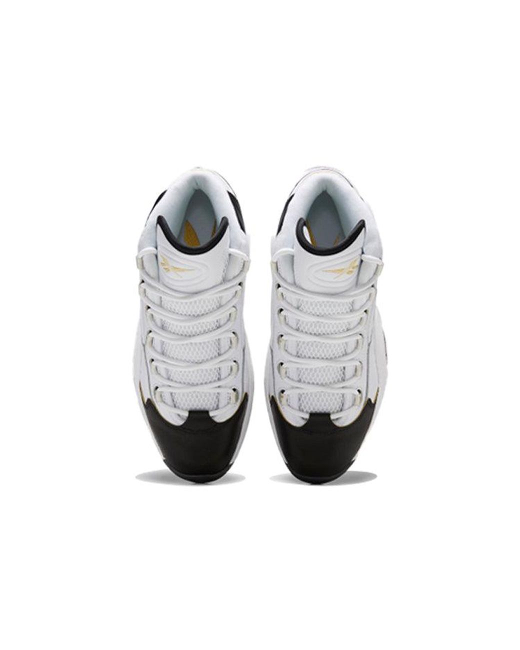 Reebok White Question Mid 'Respect My Shine' for men