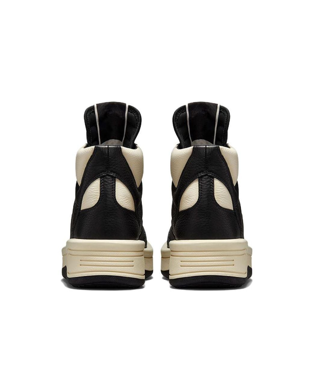 Converse Black Rick Owens X Turbowpn Mid Cloud Cream' for men